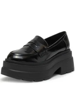 DeeZee Loafersy ST0242613-1 Czarny