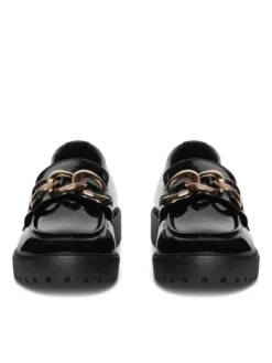 DeeZee Loafersy WS5621-18 Czarny