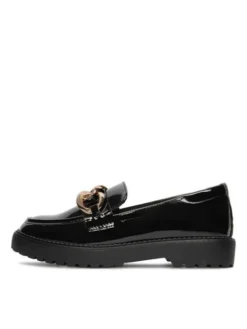 DeeZee Loafersy WS5621-18 Czarny