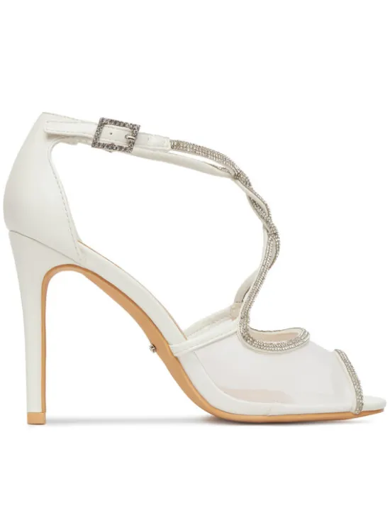 DeeZee Sandały F89725-105 Biały