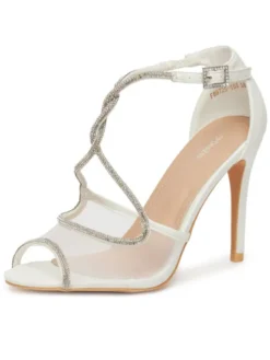 DeeZee Sandały F89725-105 Biały