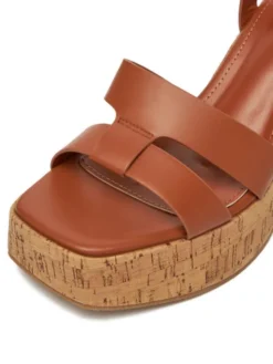 DeeZee Sandały F23858 Brązowy