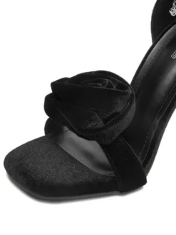 DeeZee Sandały LB5478-96 Czarny
