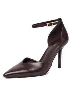 DeeZee Szpilki CEO-CD25-355-1 Bordowy