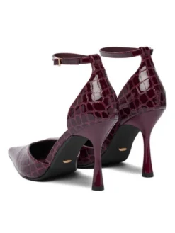 DeeZee Szpilki CEO-LS6049-10 Bordowy