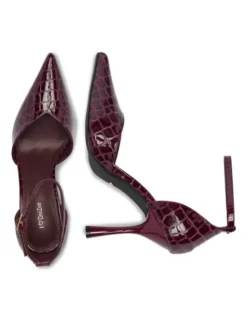 DeeZee Szpilki CEO-LS6049-10 Bordowy