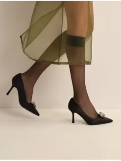 DeeZee Szpilki R24SS04000A Czarny