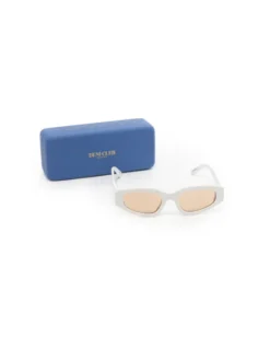 Deni Cler Milano Okulary przeciwsłoneczne T-DC-P005-F2-34-13-1 Biały
