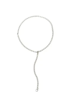 Deni Cler Milano Pasek T-DC-P157-E5-10-83-1 Srebrny