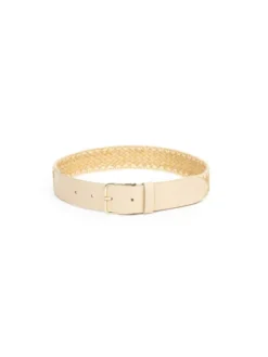 Deni Cler Milano Pasek T-DC-P107-F2-77-12-1 Beżowy