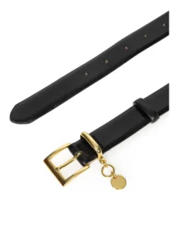 Deni Cler Milano Pasek T-DC-P106-F2-77-90-1 Czarny