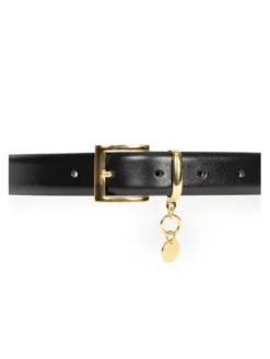 Deni Cler Milano Pasek T-DC-P106-F2-77-90-1 Czarny