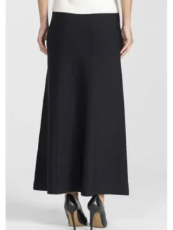 Deni Cler Milano Spódnica maxi T-DC-751D-E5-20-90-1 Czarny