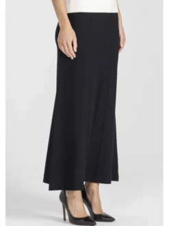 Deni Cler Milano Spódnica maxi T-DC-751D-E5-20-90-1 Czarny