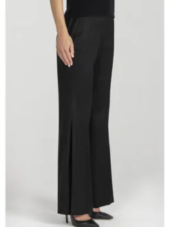 Deni Cler Milano Spodnie materiałowe W-DC-5258-E5-K2-90-1 Czarny Loose Leg