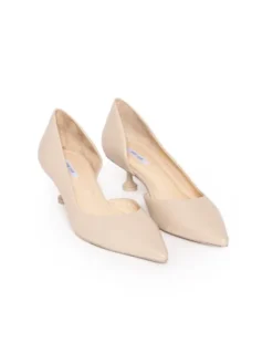 Deni Cler Milano Szpilki T-DC-B305-F2-77-12-1 Beżowy