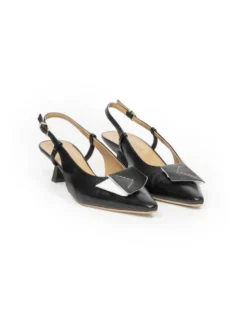 Deni Cler Milano Szpilki T-DC-B314-F2-77-90-1 Czarny