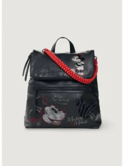Desigual Plecak BACK_MICKEY FACE HAMPTON Czarny