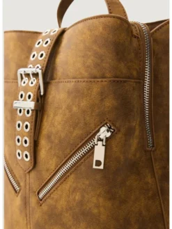 Desigual Plecak BACK_VALENTINE CAMEL SUMY Brązowy