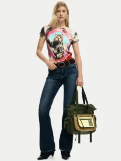 Desigual Plecak 26SAKY06 Khaki