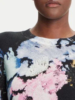 Desigual Sweter Nenufar Lacroix 25WWJF46 Kolorowy Regular Fit