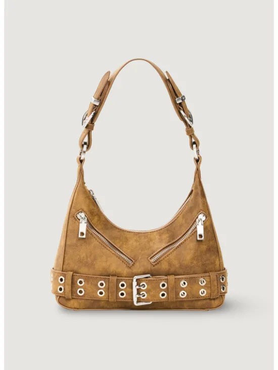 Desigual Torebka BAG_VALENTINE CAMEL HEAVE Brązowy