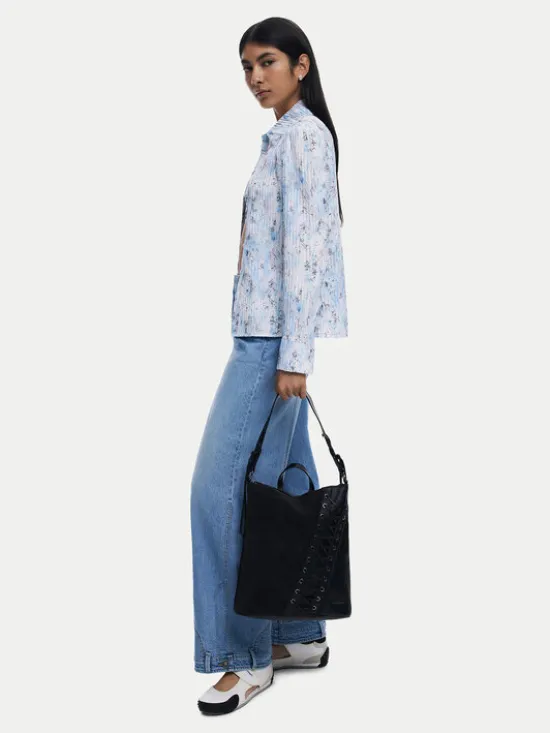 Desigual Torebka Patch Tango P 25WAKP12 Czarny