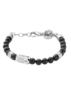 Diesel Bransoletka DX0847040 Czarny