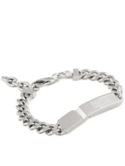 Diesel Bransoletka Stacked DX0966040 Srebrny