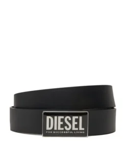 Diesel Pasek Męski X09945PR227 Czarny
