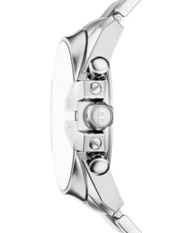 Diesel Zegarek Mega Chief Slim DZ4702 Srebrny