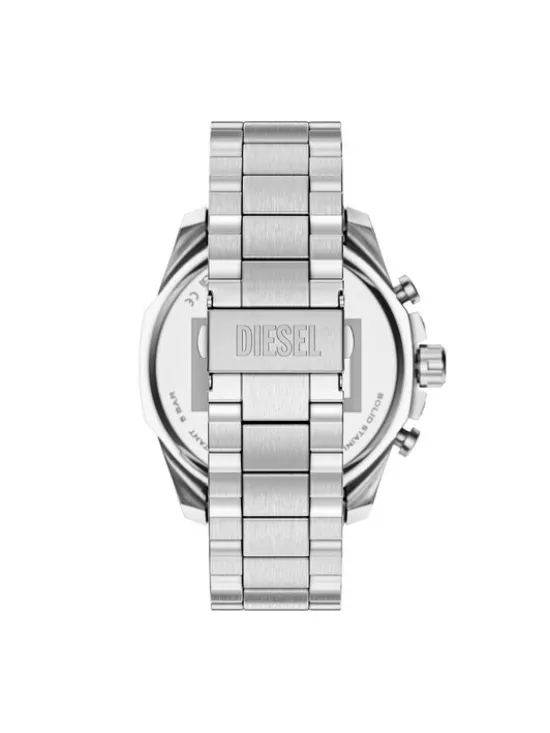 Diesel Zegarek Mega Chief Slim DZ4702 Srebrny