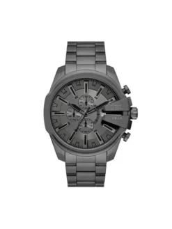 Diesel Zegarek Mega Chief Slim Chronograph DZ4676 Szary