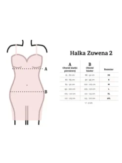 DKaren Lingerie Halka Zuwena2 Brązowy Classic Fit