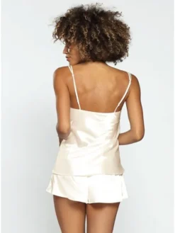 DKaren Lingerie Komplet bielizny Zala Écru Close Fit