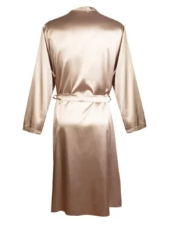 DKaren Lingerie Szlafrok Christian Męska Brązowy