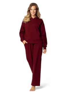 DKaren Sport Dres DK-K-B8 Bordowy Classic Fit