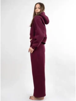 DKaren Sport Dres DK-K-B17 Bordowy Classic Fit
