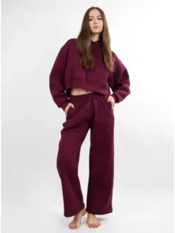 DKaren Sport Dres DK-K-B17 Bordowy Classic Fit