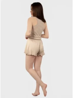 DKaren Sport Dres DK-K-P1 Beżowy Classic Fit