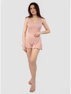 DKaren Sport Dres DK-K-P1 Różowy Classic Fit