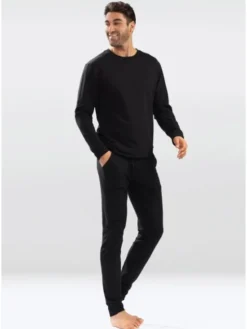 DKaren Sport Dres Justin Czarny Classic Fit