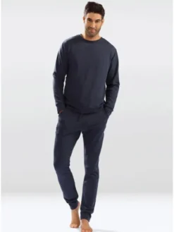 DKaren Sport Dres Justin Granatowy Classic Fit