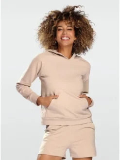 DKaren Sport Dres Kkoko Beżowy Slim Fit