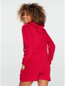 DKaren Sport Dres Kkoko Czerwony Slim Fit