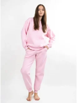 DKaren Sport Dres KRehema Różowy Classic Fit