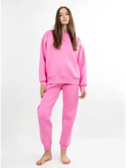 DKaren Sport Dres KRehema Różowy Classic Fit
