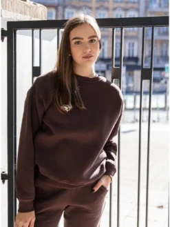 DKaren Sport Dres Rehema Brązowy Classic Fit