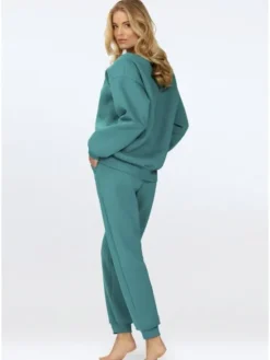 DKaren Sport Dres Rehema Turkusowy Classic Fit