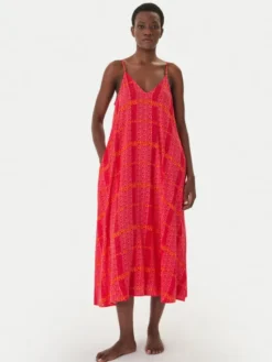 DKNY Koszula nocna YI60113 Różowy Regular Fit